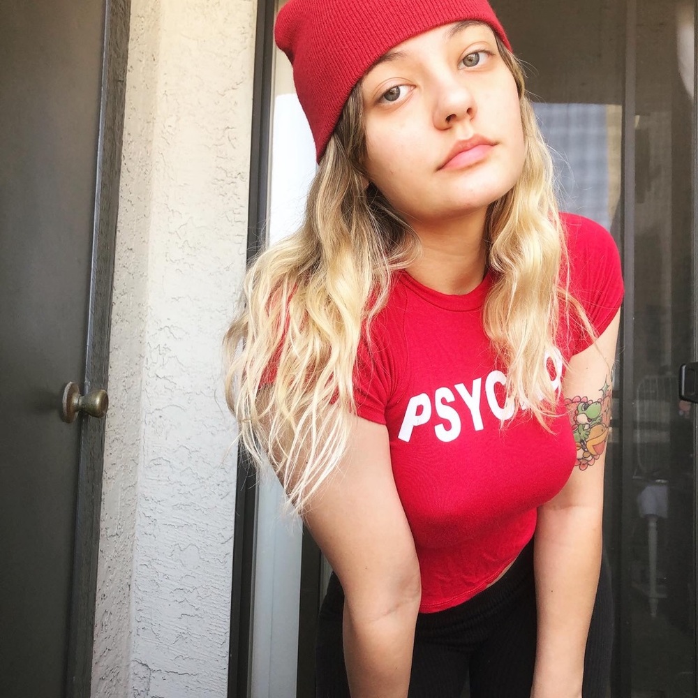 PSYCHO shirt and beanie!